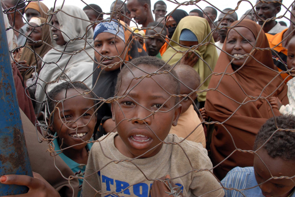 Somalis arriving at the Dadaab refugee camp in 2008. Photo: IRIN/Allan Gichigi