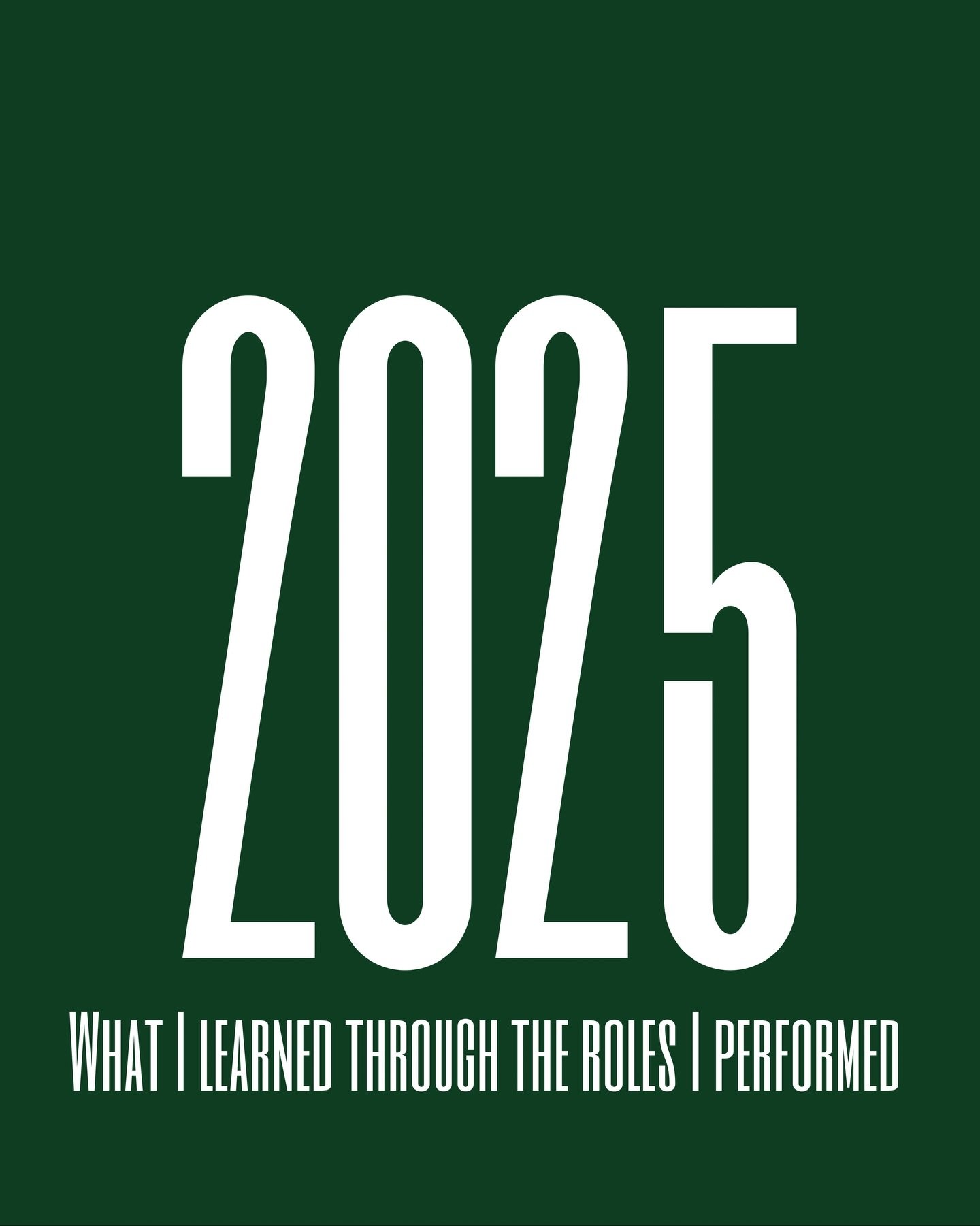 Another year of music, growth, and discovery. 🎶
&bull;
I feel immensely grateful for every moment on stage and backstage, every performance, and everyone I met along the way. ❤️
&bull;
This year reminded me that growth, beauty, and freedom are not s