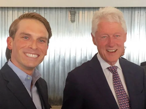 Bill Clinton SourceFunding.org (W. Michael Short Founder) FinTech NYC.jpg