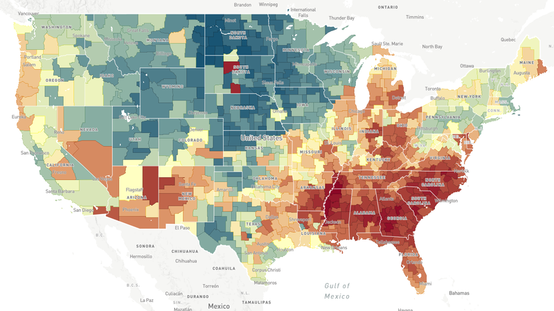 Image courtesy of The Opportunity Atlas via NPR
