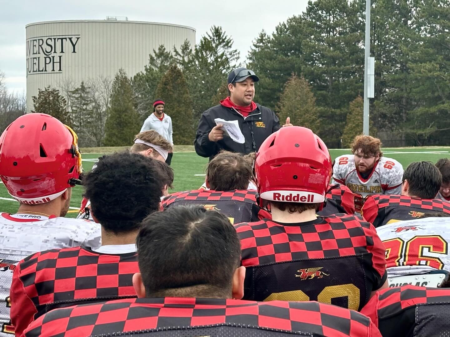 ‼️Attention Gryphon Nation! Spring has arrived, and with it comes the sound of footballs flying through the air. 🏈💨Today, the Gryphons geared up for spring practices on the Varsity Field. 🧨Exciting news also circulates about another league-leading