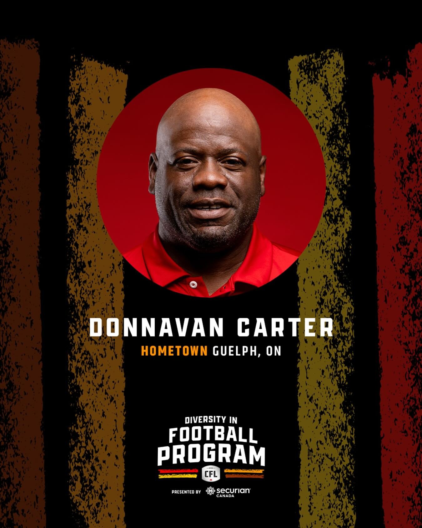 Big congratulations to our Associate Head Coach & Special Teams Coordinator, Donnavan Carter, on being selected for the 2025 CFL Diversity in Football Program!
Coach Carter continues to lead by example on and off the field. We’re proud to