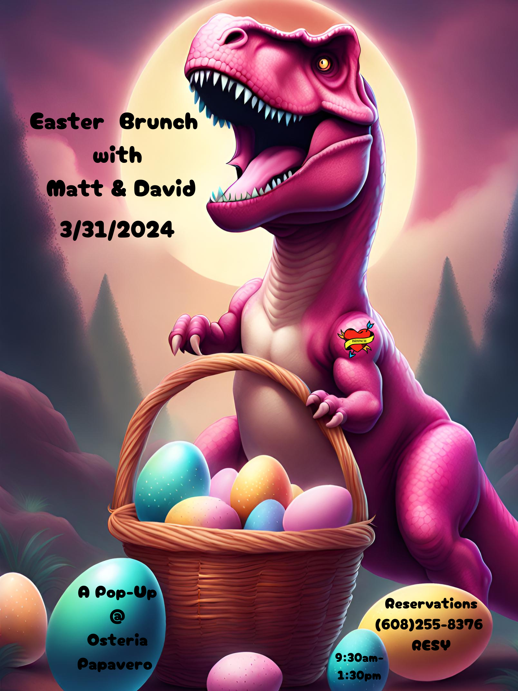 Easter Brunch with Matt &amp; David