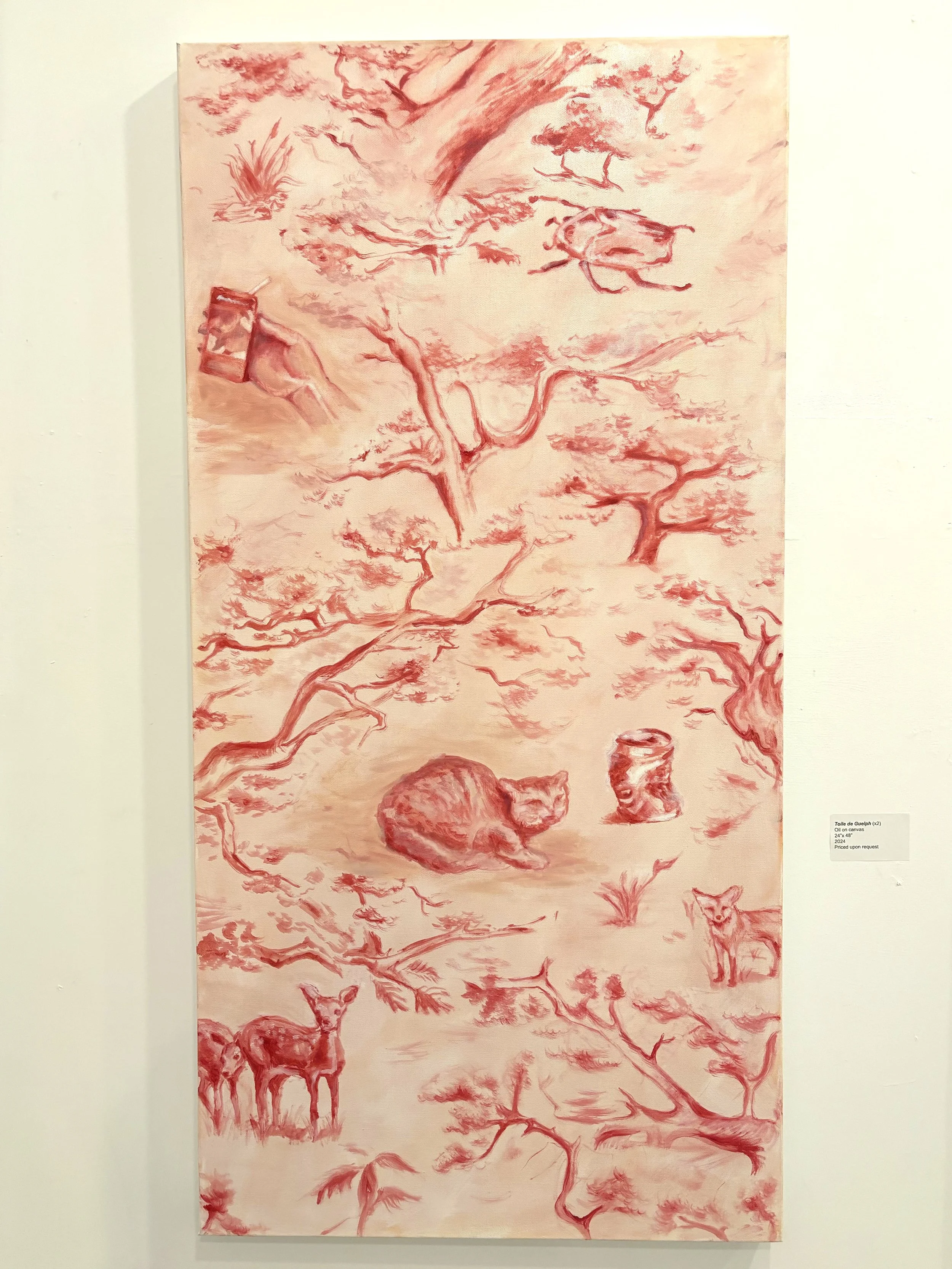 Toile de Guelph (multi), 2024 by Tuesday Troup