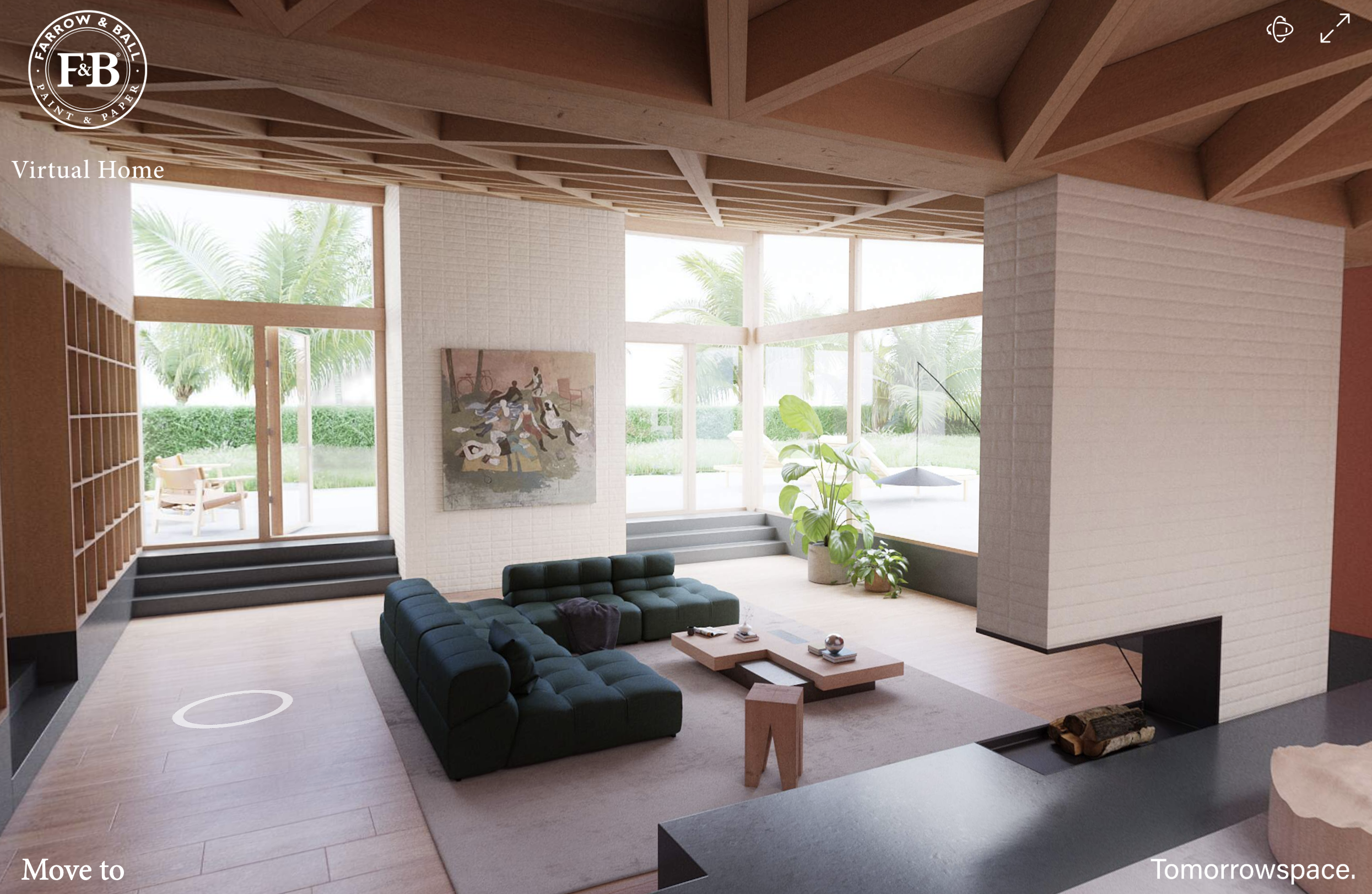 Farrow & Ball Virtual Home | Powered by TomorrowSpace