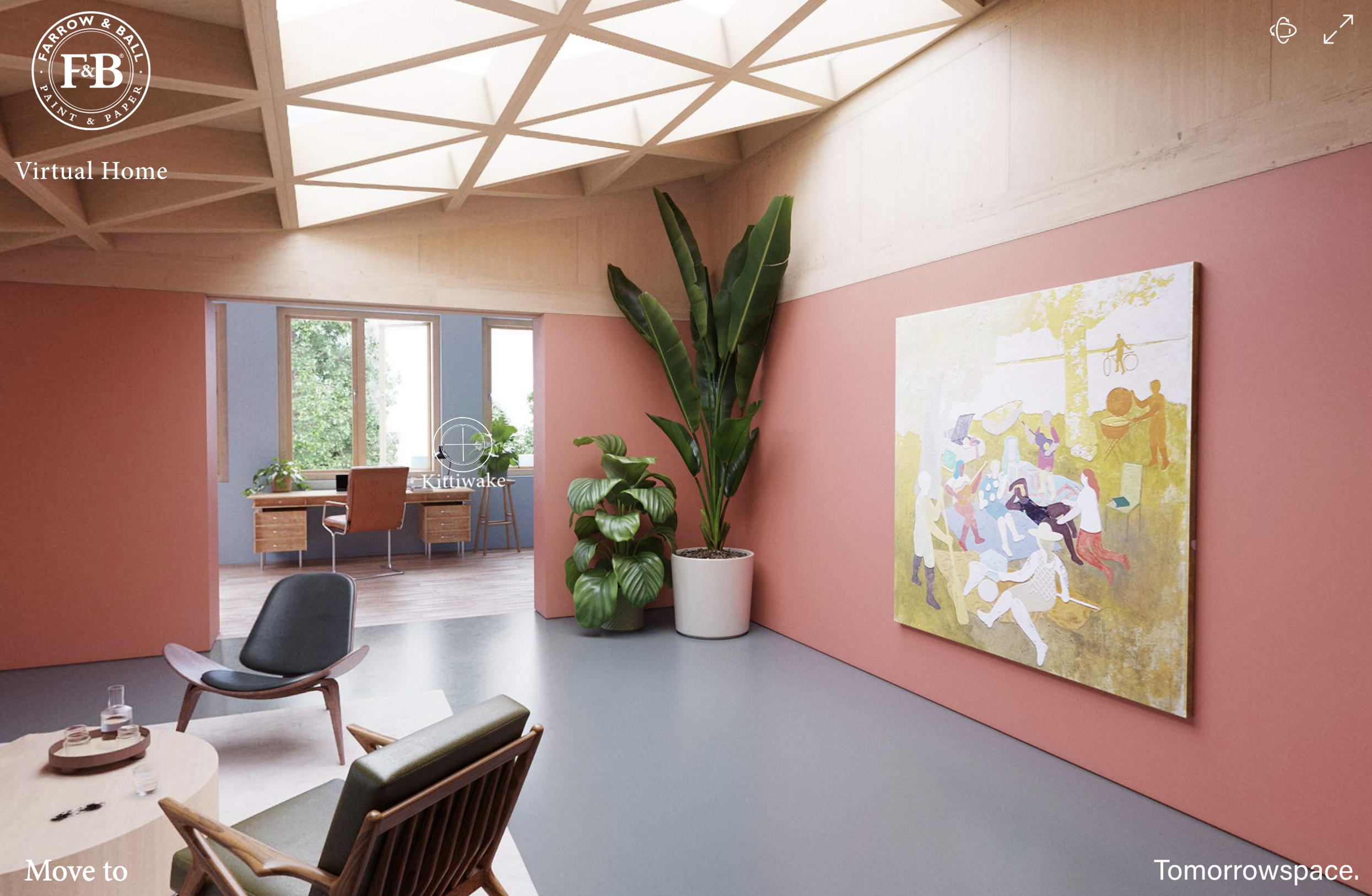 Farrow & Ball Virtual Home | Powered by TomorrowSpace