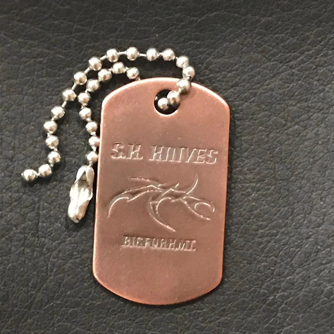 S.K Knives Dog Tag