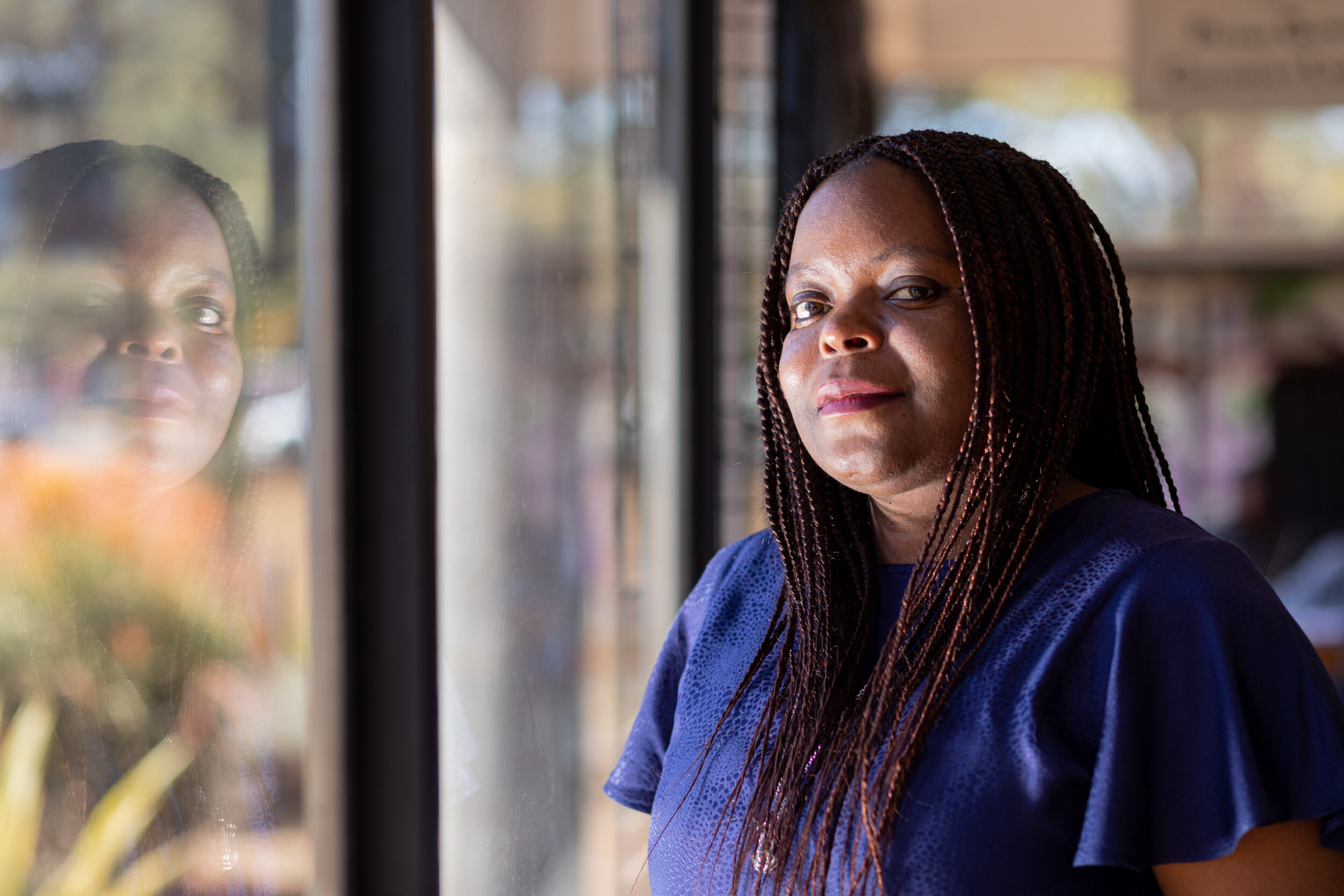  Zimbabwean author Petina Gappah  at Harare City Library.  - For The New York Times  