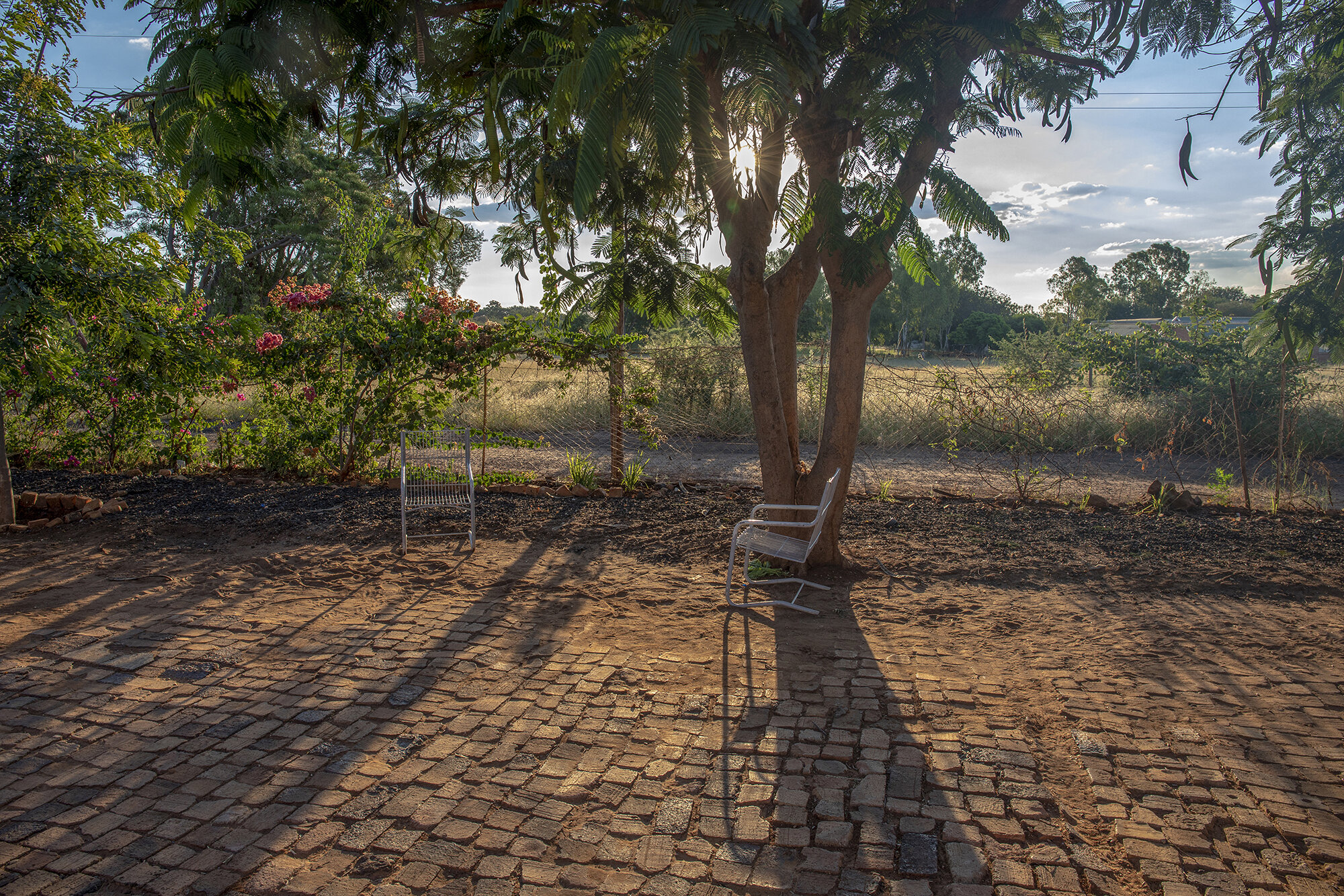  The sunsets at Dete Old Age Home, in Dete where William Phiri spends the last of his days. 
