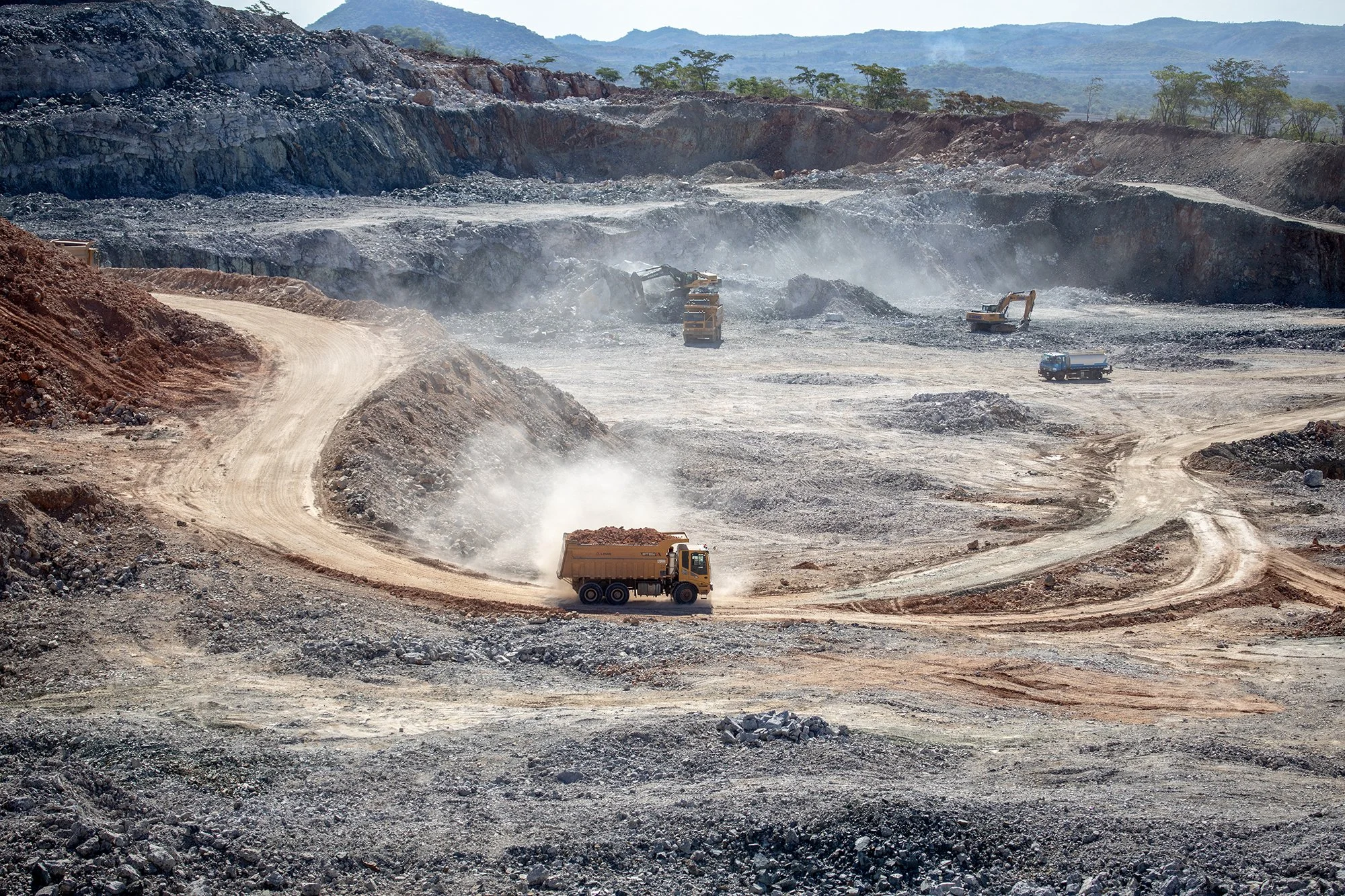 November, 19 2024: Operations at Bikita Minierals in Bikita, located in southern Zimbabwe in Masvingo Province. Zimbabwe, which has already increased lithium production 10-fold in recent years, is trying to become one of the world's leading supplier