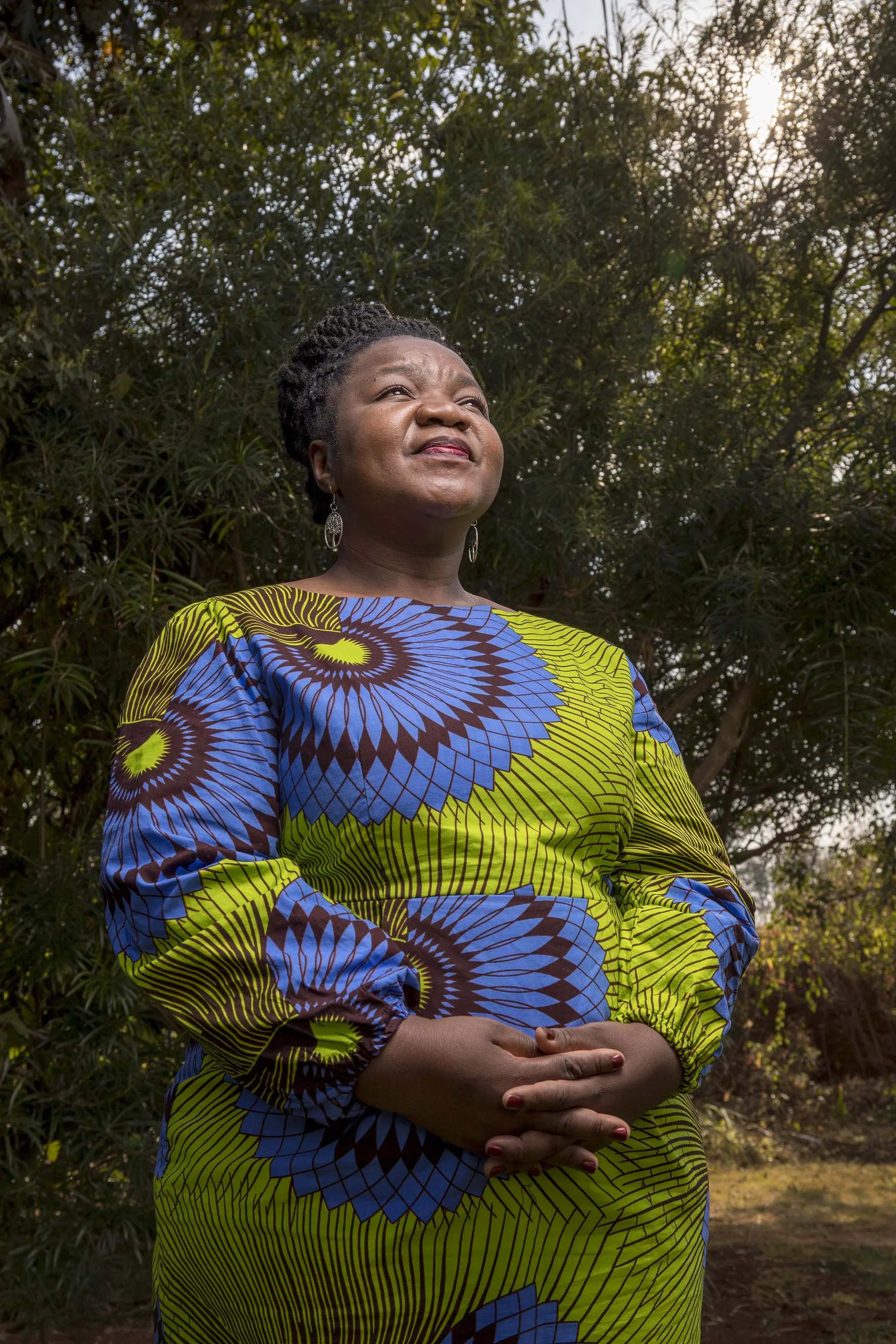 A portrait of Angeline Murimirwa, the chief executive officer of Camfed in Africa. She was included in the 2017 BBC 100 Women list of most influential women. -  For Yidan Prize  