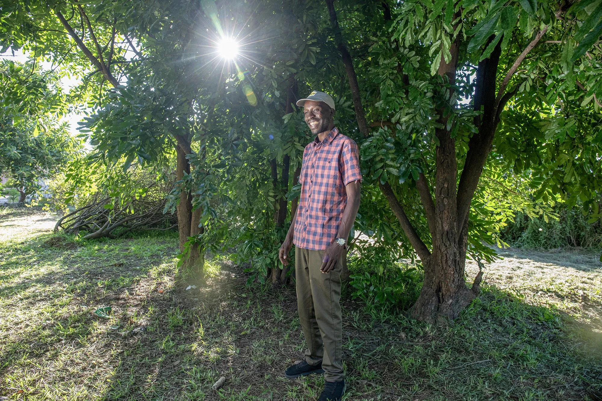  A portrait of Nhamo Dapi, the Monitoring and Evaluation and Program Development Officer for Help Germany in Zimbabwe. -  For Help Germany  