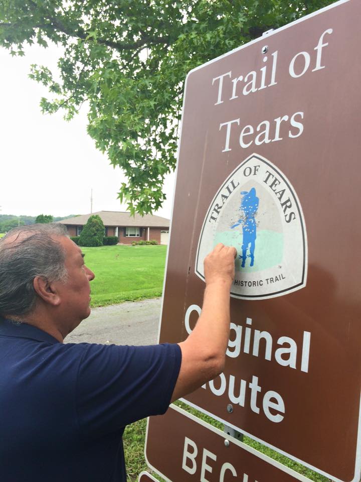 Thomas Studie on the Trail of Tears