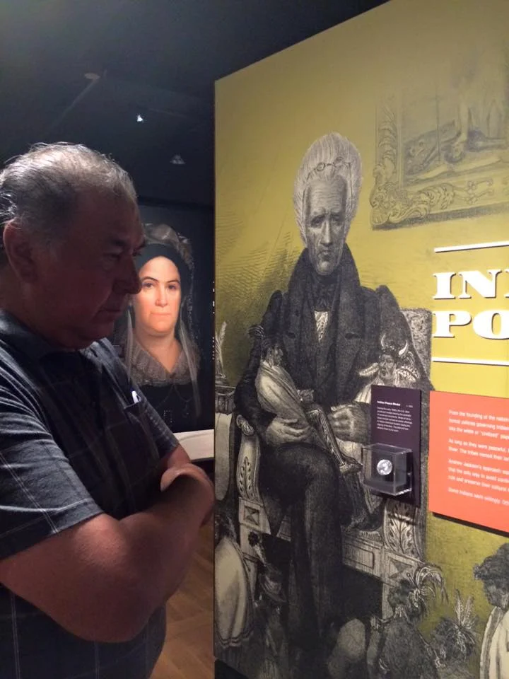 Thomas Studie at the Andrew Jackson's Hermitage