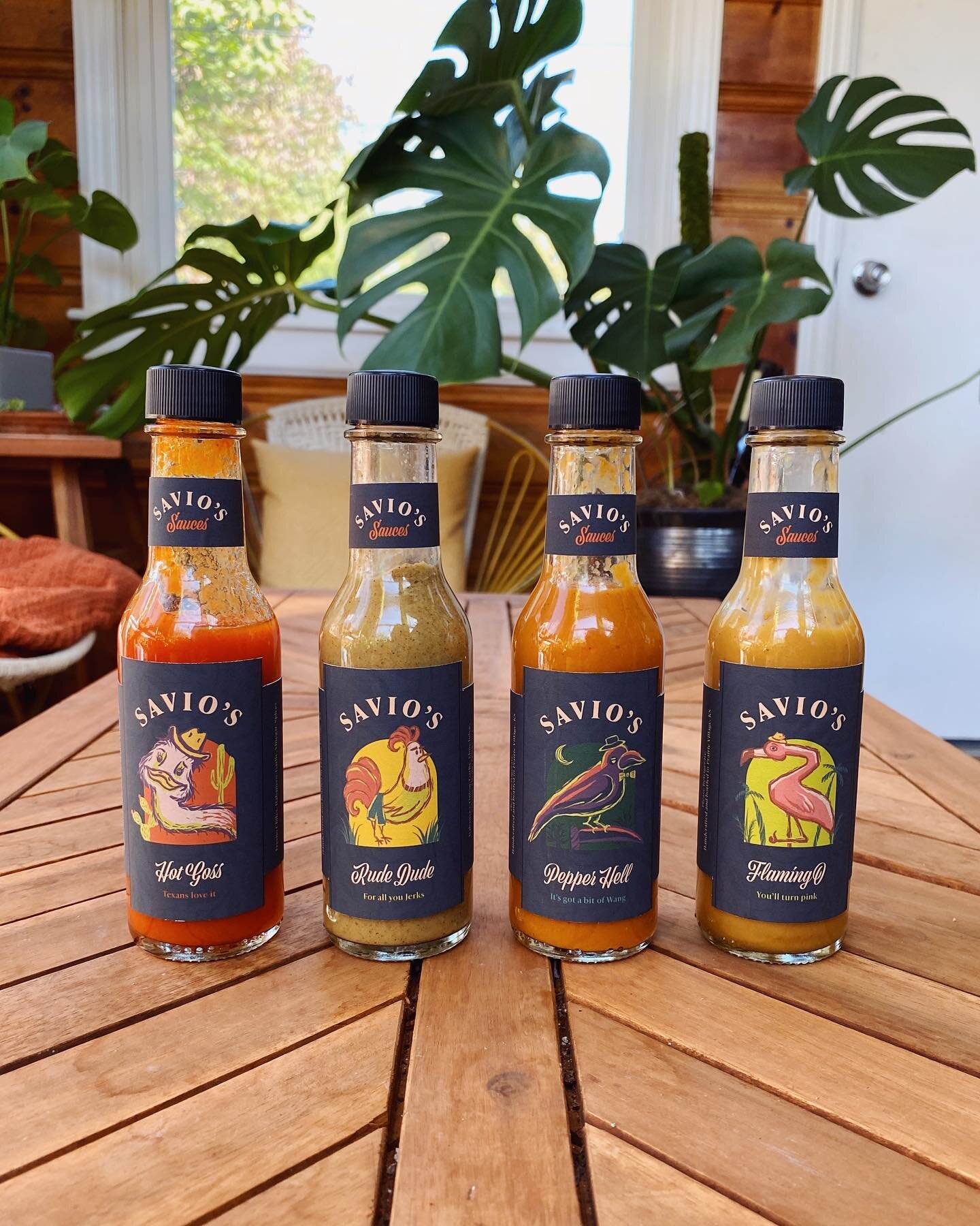 The story: Savio&rsquo;s Sauces started while we lived in Prairie Village, KS in 2021 as a pandemic hobby. We started a garden with thriving pepper plants and with a surplus of peppers. We also had friends that sent us peppers from their garden as we