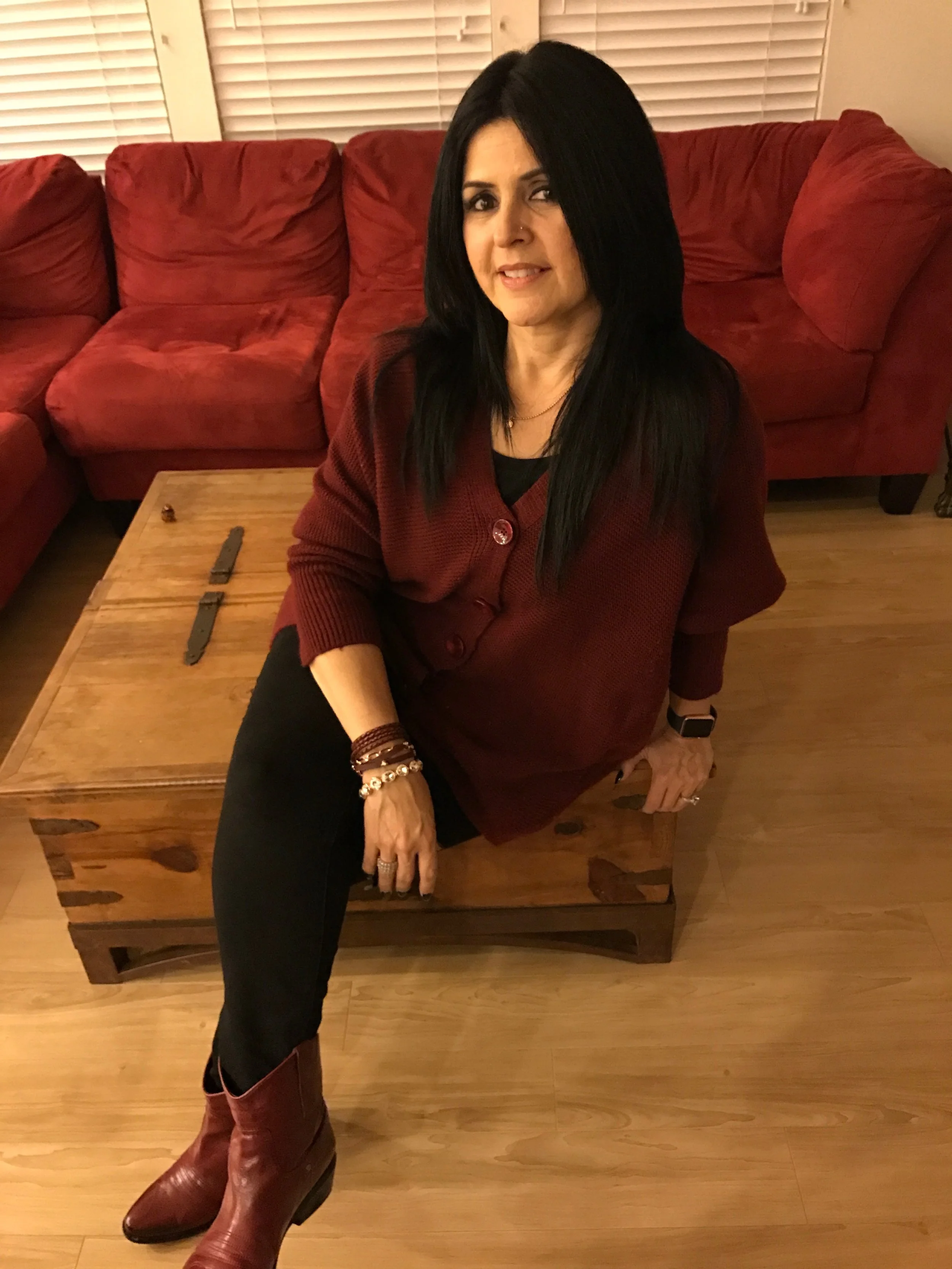 franco sarto red cowboy boots