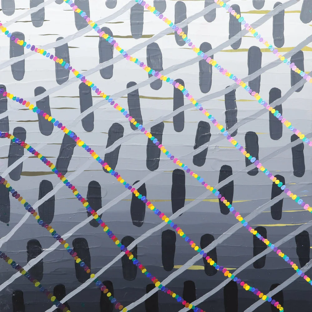 Rain. 12in x 12in. Brianna Bass, 2018.