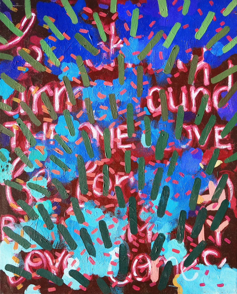 New Tree. 16in x 20in. Brianna Bass, 2015.