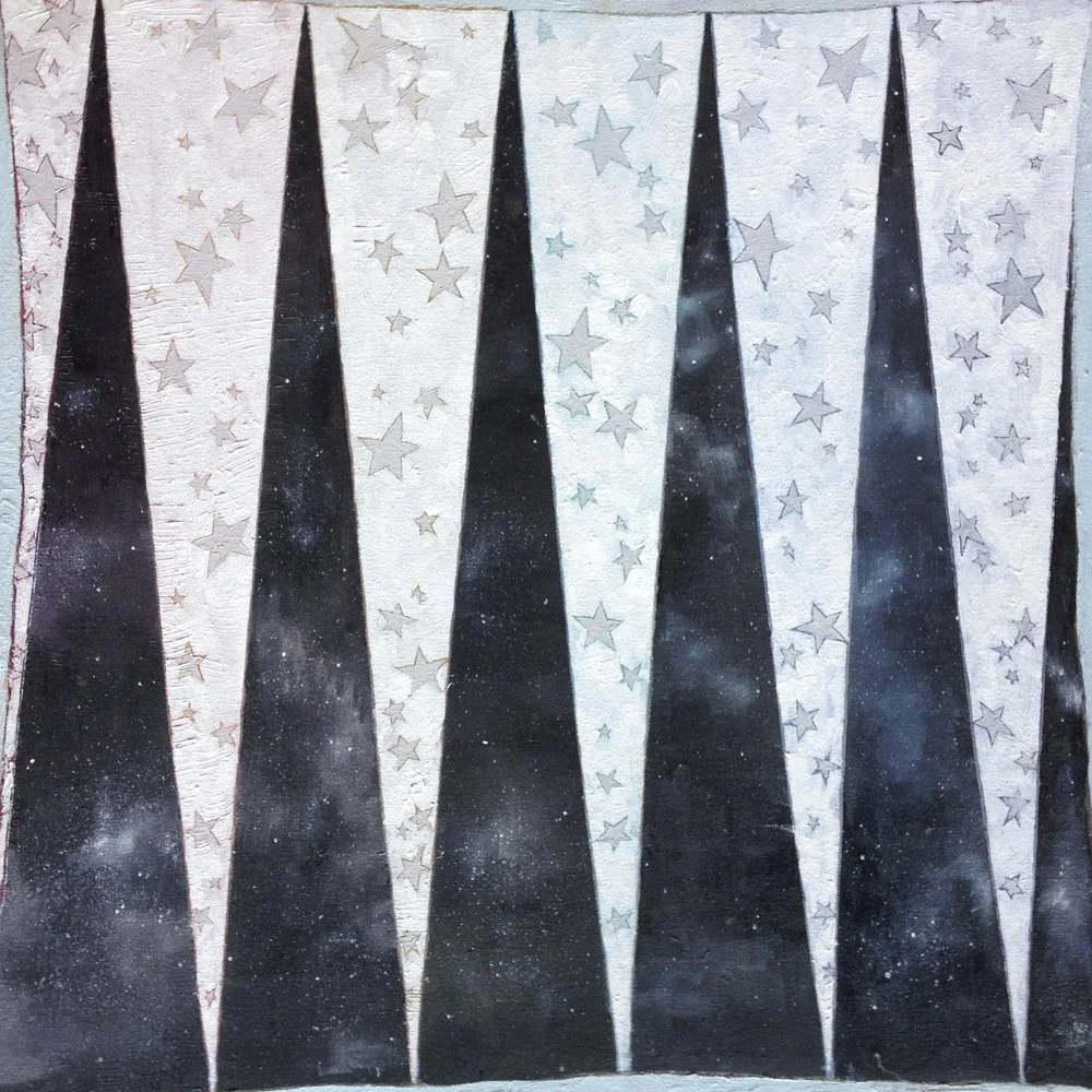 Star/Sign. 17in x 17in. Brianna Bass, 2011.
