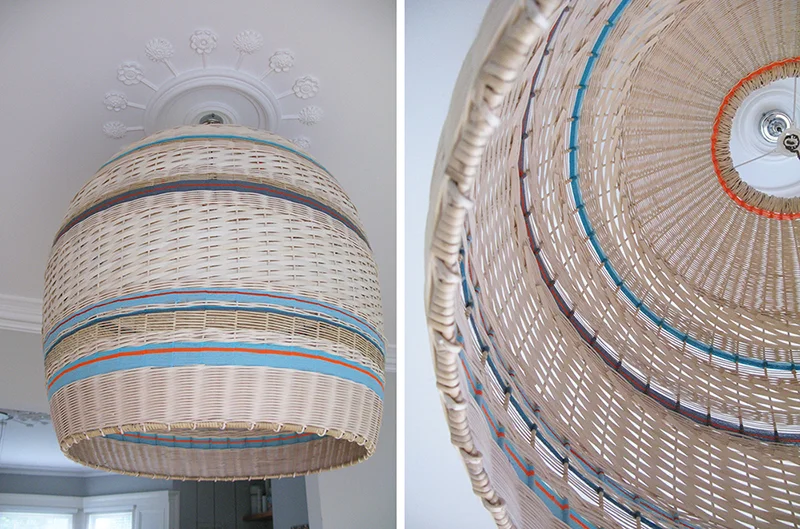Giant Woven Lampshade 2