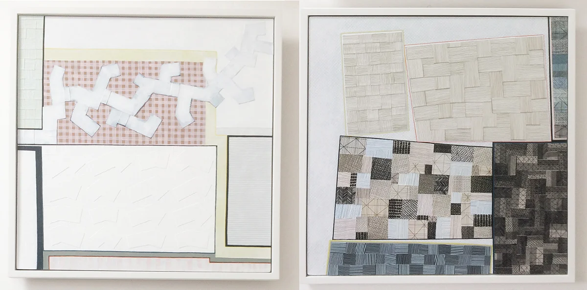 New Studio and collages