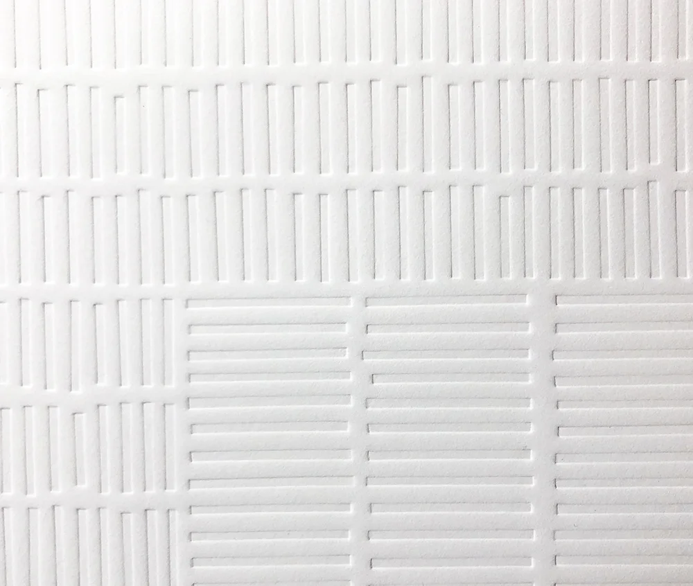 Ebb (detail) Indent embossed print. Edition of 5, 50 x 50cm, 2019. POA.