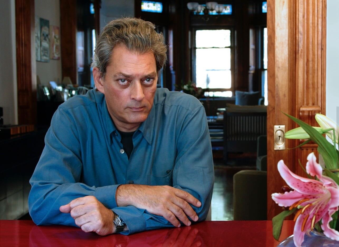 Paul Auster, 2003

It was my first ever portrait assignment (no pressure) for an Israeli weekend magazine, about a year after I moved to NYC for grad school at SVA. I decided to borrow one of the new digital cameras the department just got, and used 