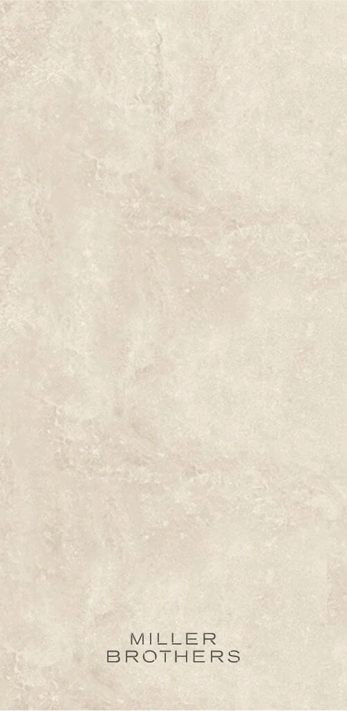 Rhin Ivory, Porcelanosa Tiles surface available from Miller Brothers Stone