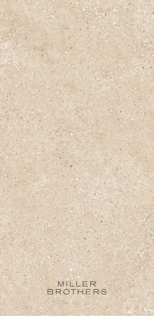 Prada Caliza, Porcelanosa Tiles surface available from Miller Brothers Stone