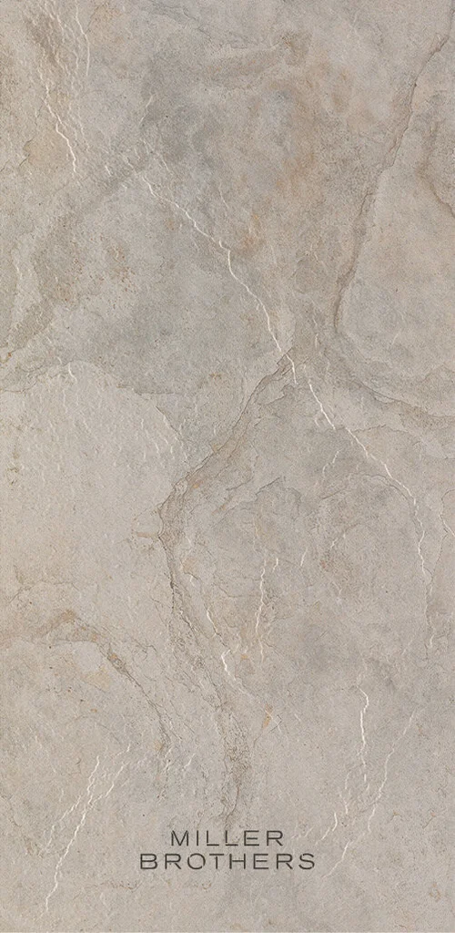 Mirage Silver, Porcelanosa Tiles surface available from Miller Brothers Stone