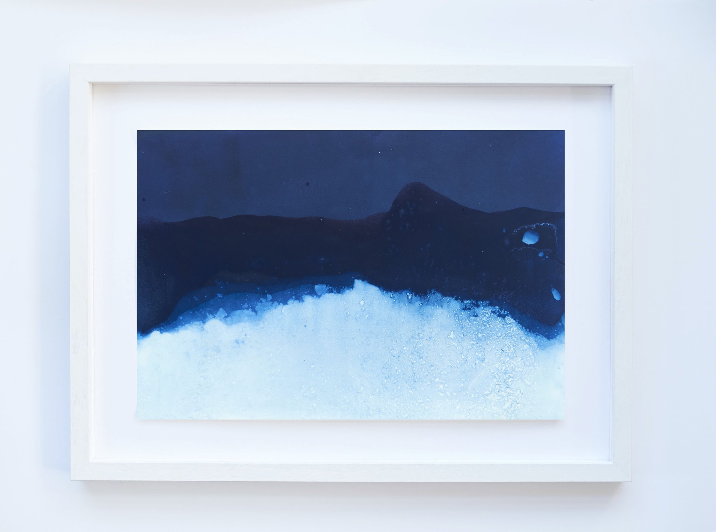  IL-Helford-2020-002 Cyanotype on paper  Print 12x18in  Framed 17x23in 