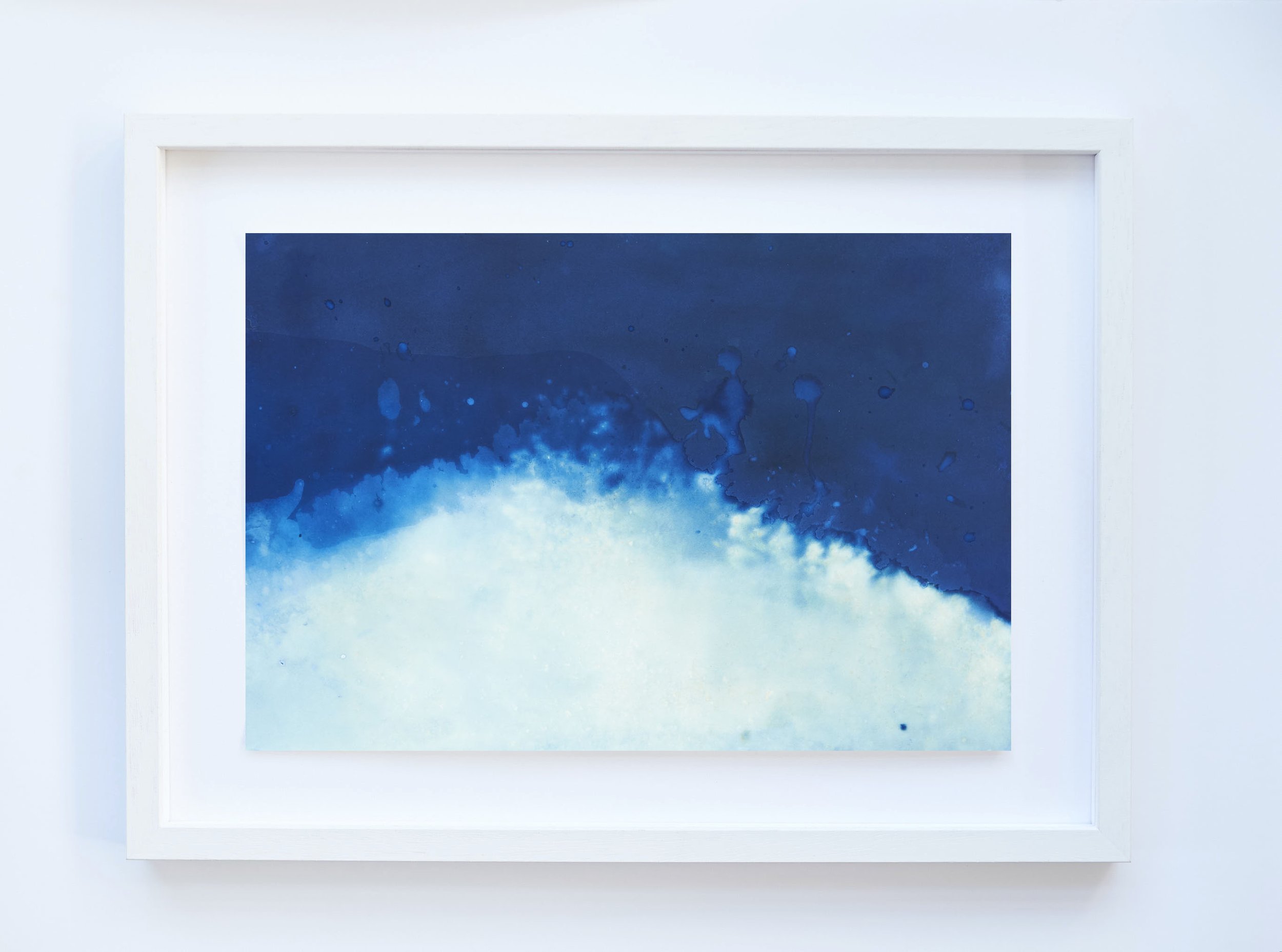  IL-Gwithian-2020-013 Cyanotype on paper  Print 12x18in  Framed 17x23in 