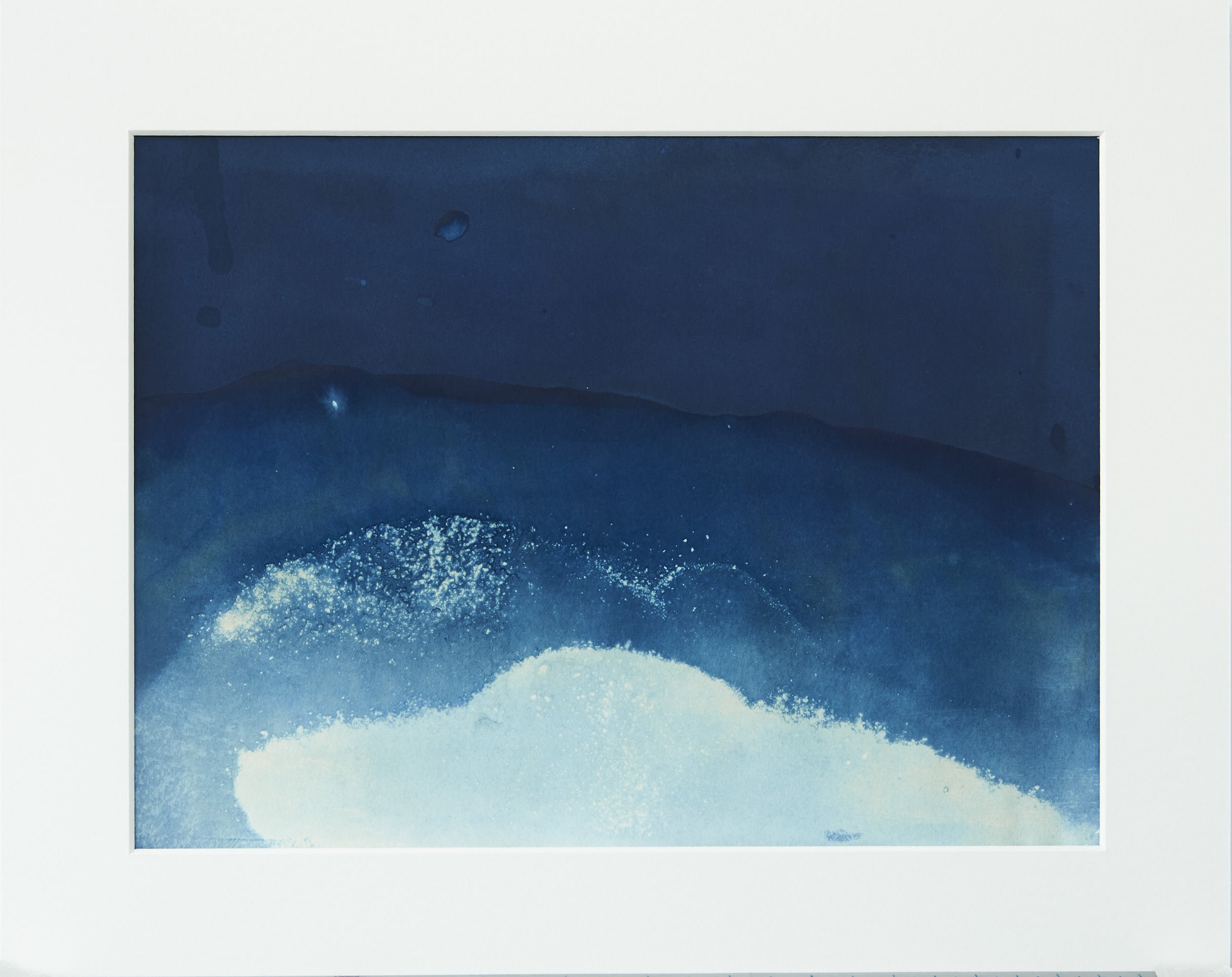 IL-Gwithian-2022-018 Cyanotype on paper  Print 9x12in  