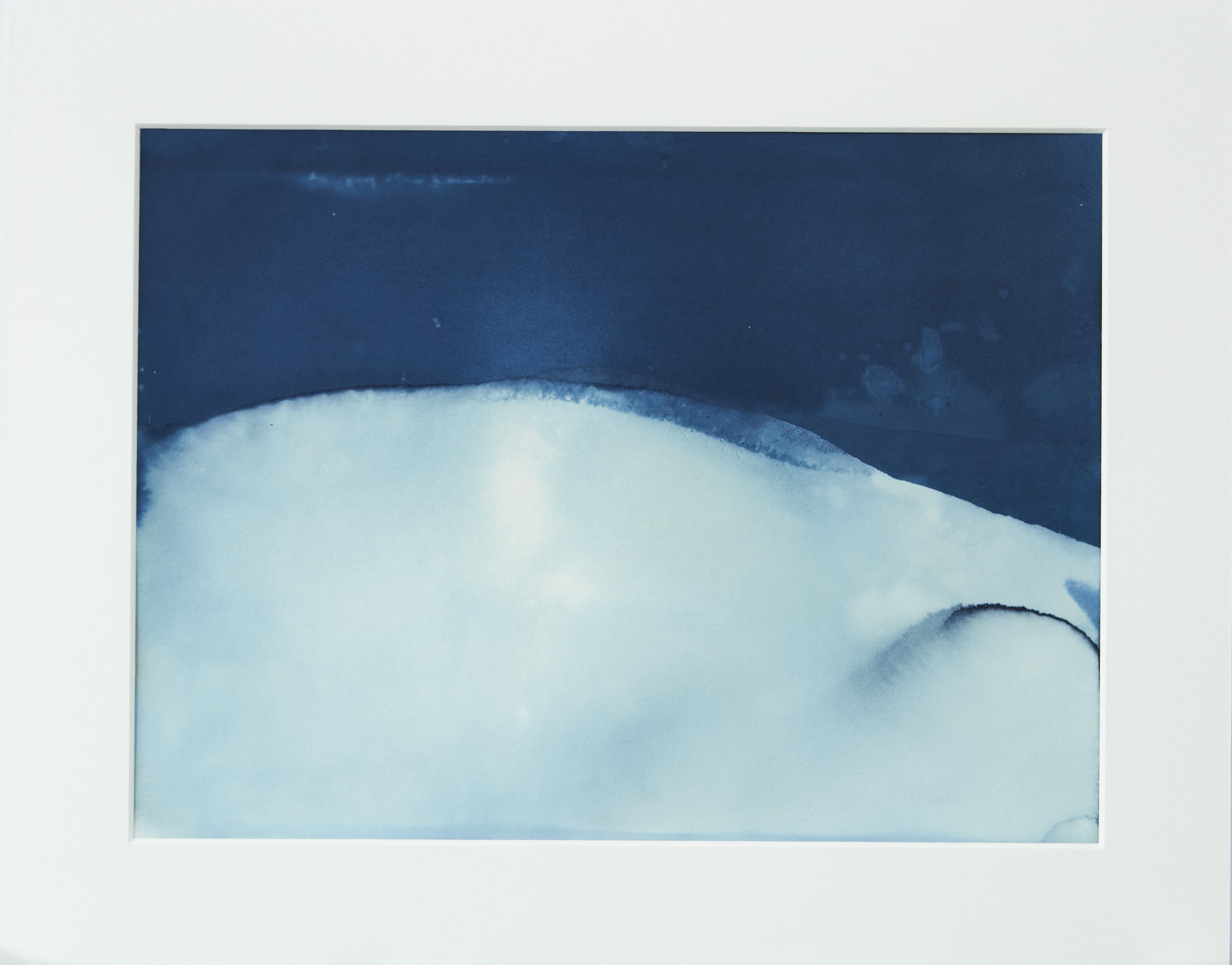  IL-Helford-2021-014 Cyanotype on paper  Print 9x12in   