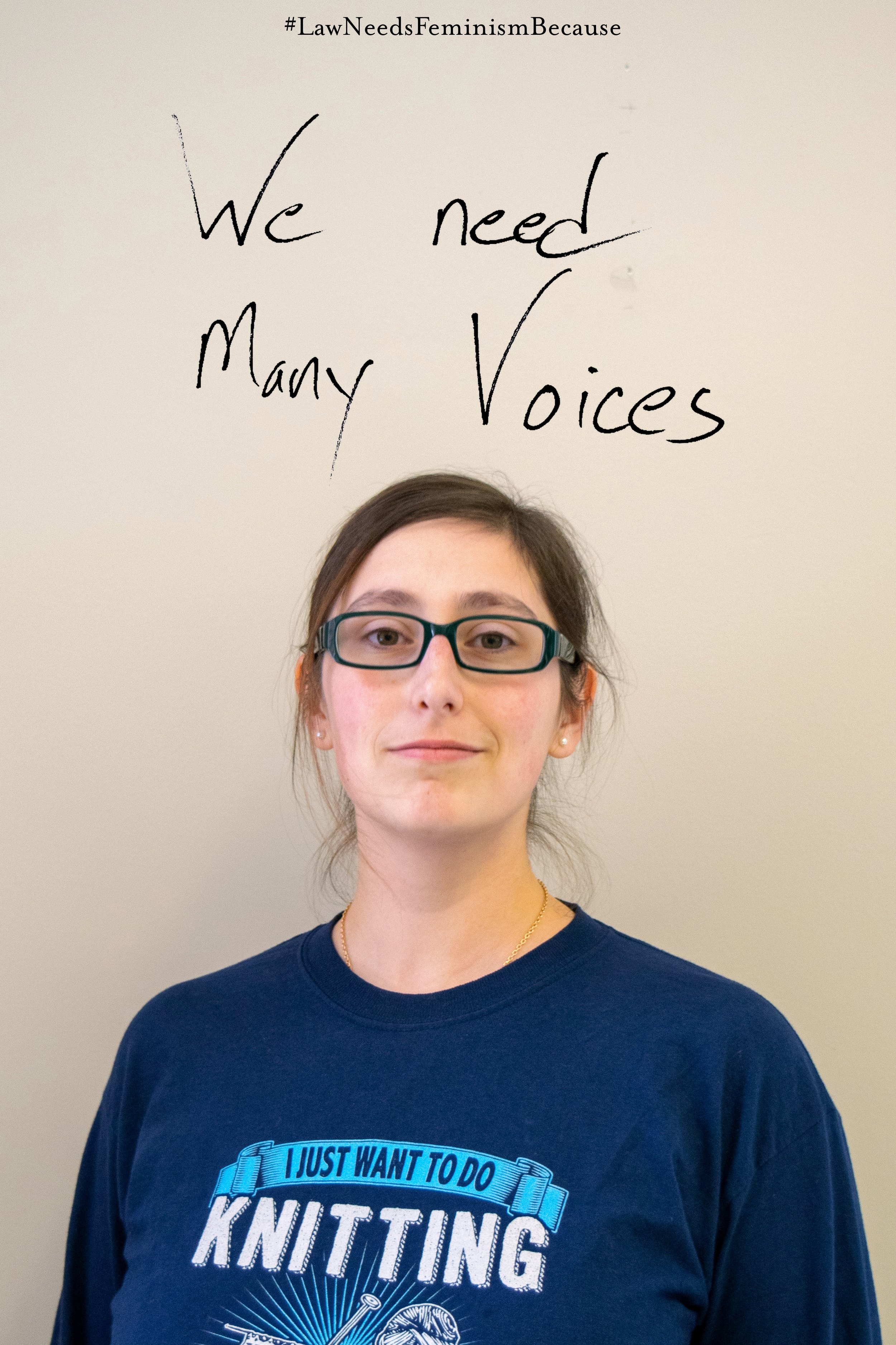 Law Needs Feminism Because “We need many voices”