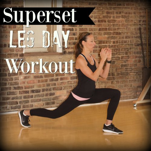 Superset Leg Day Workout — cardio coffee and kale