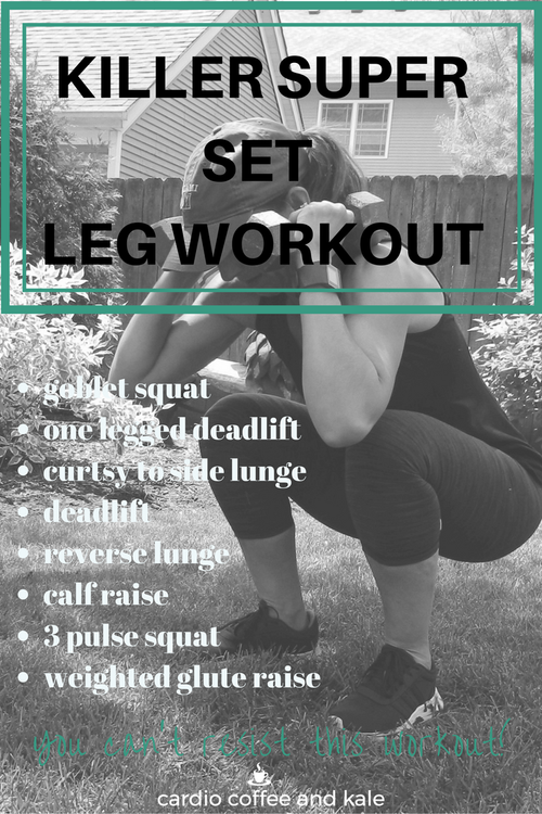 Superset Workout Killer Leg Workout With Dumbbells Lower Body