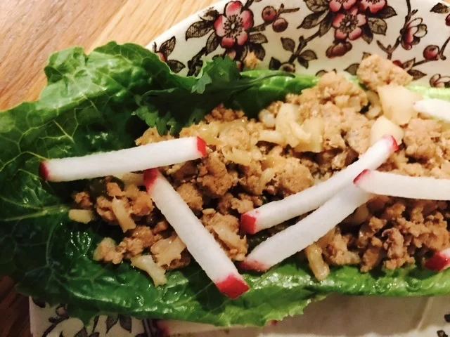Asian Turkey Lettuce Wraps