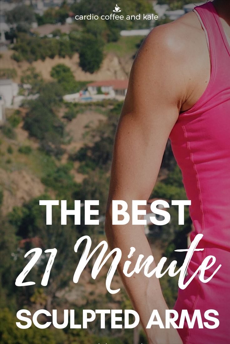 The Best 21 Minute Sculpted Arm Workout - Bis, Tris and Shoulders