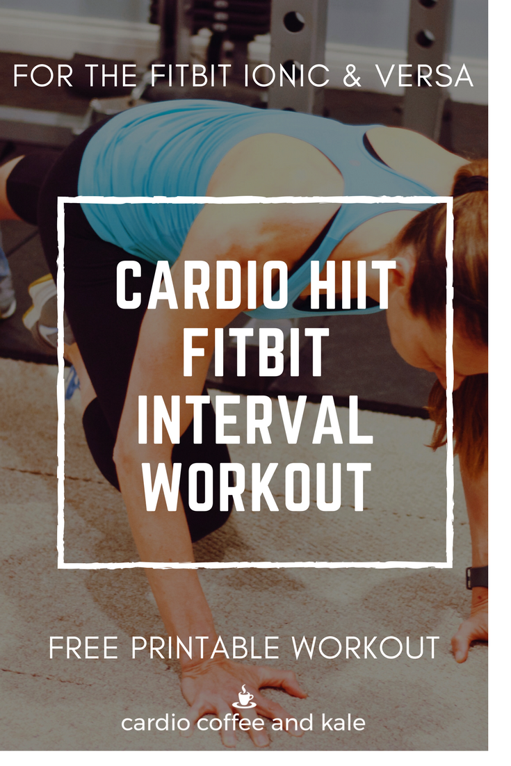 Printable No-Equipment Cardio Workout