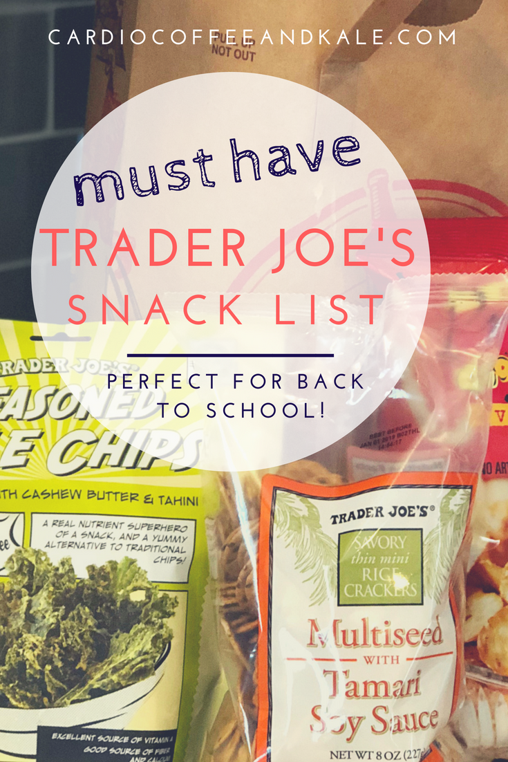 back to school snack list.png www.cardiocoffeeandkale.com