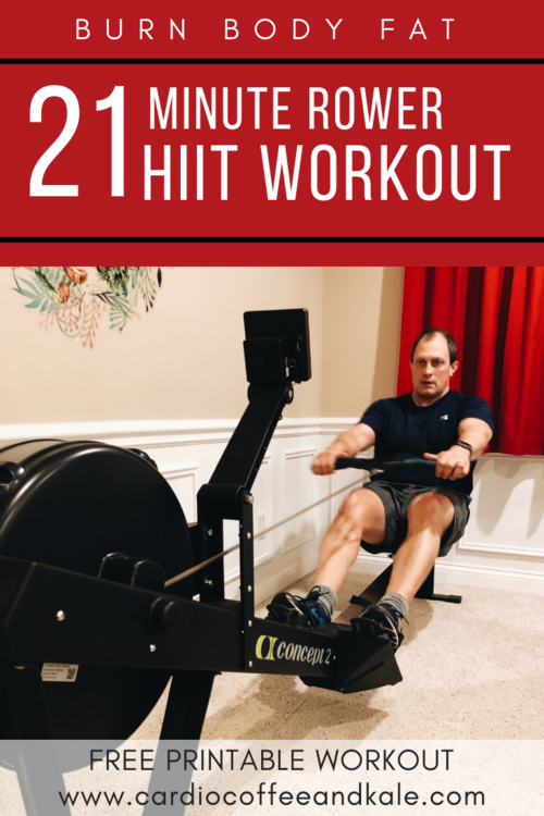21 Minute Hiit Rower Workout Cardio