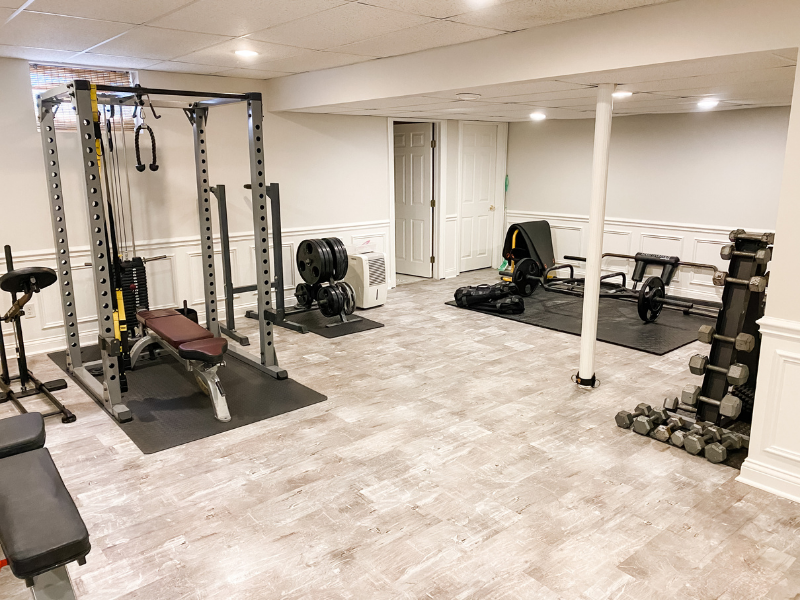 Room Home Gym Flooring Over Wood For Home Gym I Tested And Ranked