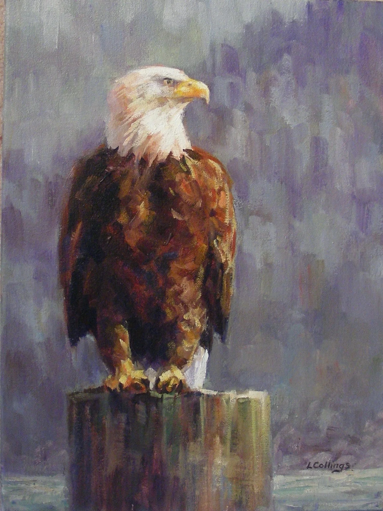 2 - Alert - 16 x 12”, oil on canvas, $330-