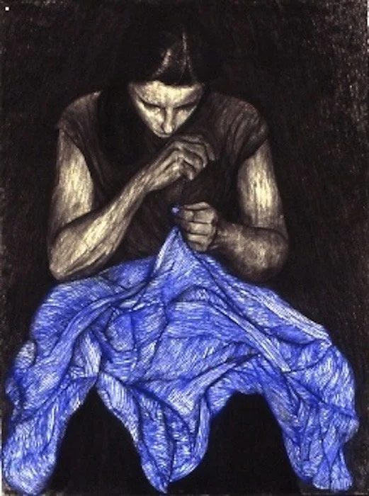 Blue Shirt Shape 1996