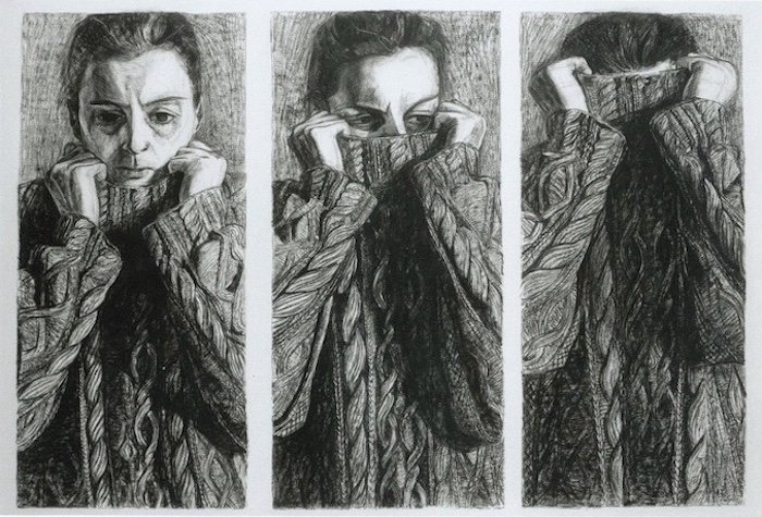 Triptych Up over my head 1995