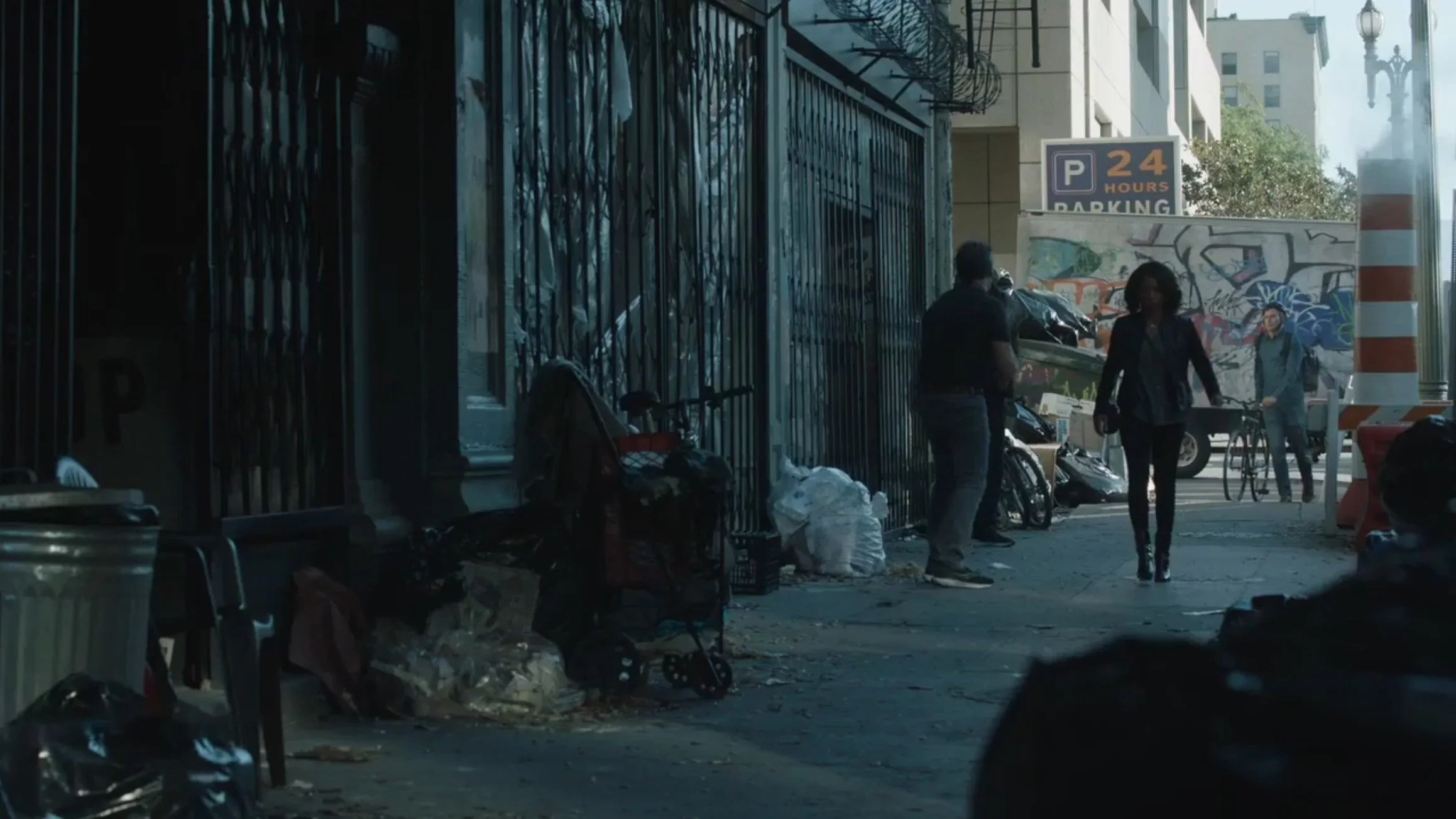 Ext. NYC Rundown Street- Dressed Location