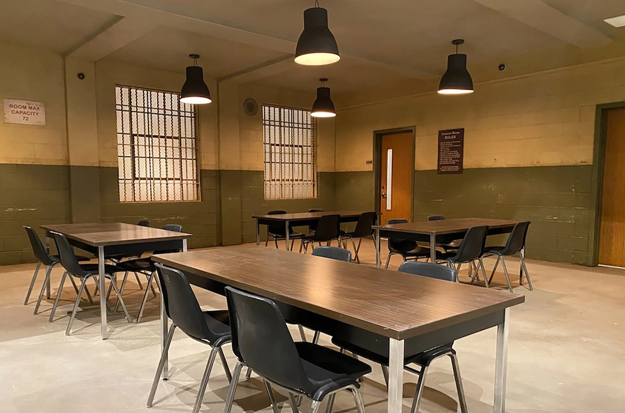  Int. Prison Common Room- Stage Build 