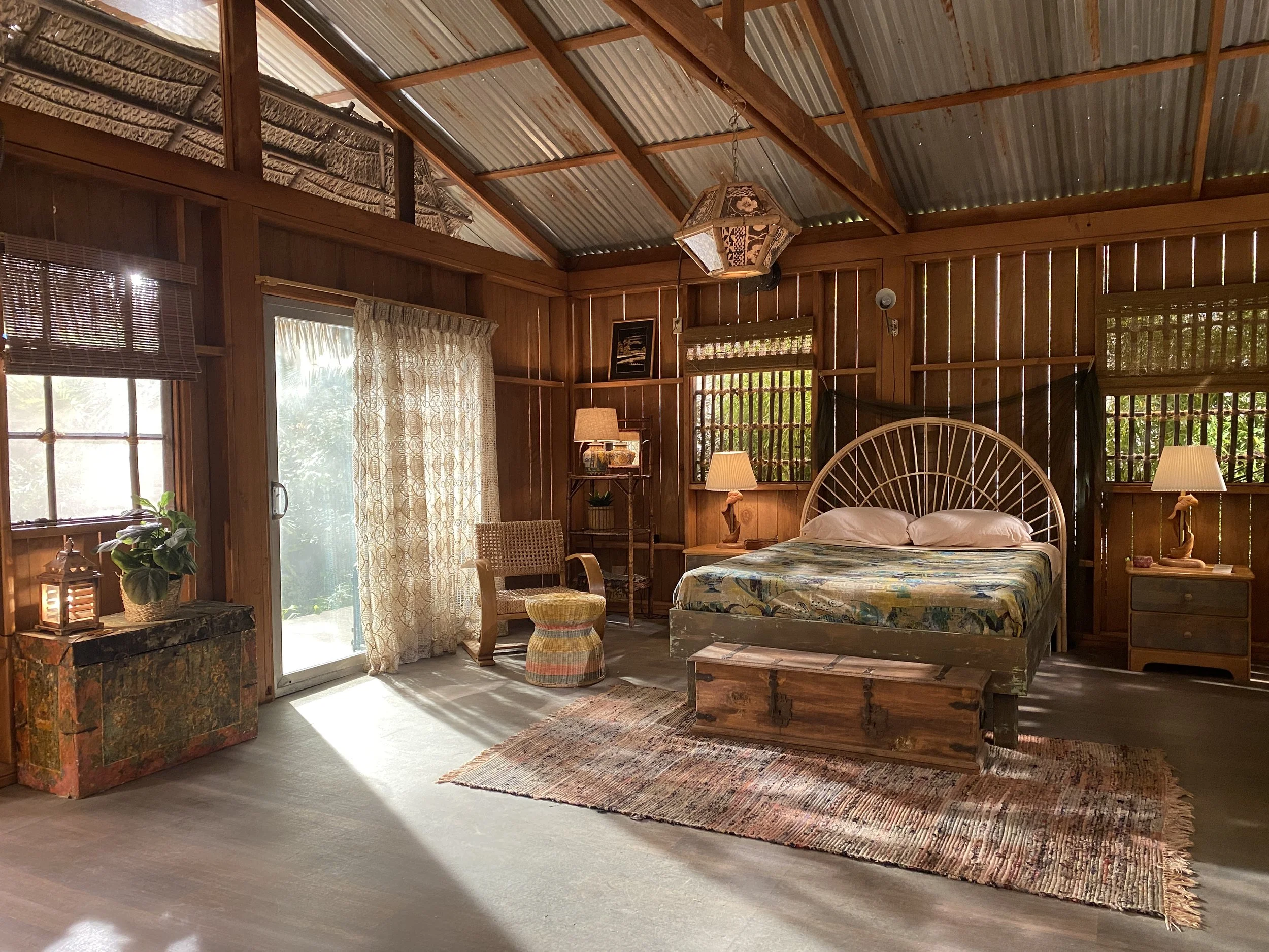  Int. Honeymoon Island- Nolan &amp; Bailey's Cabin- Stage Build 