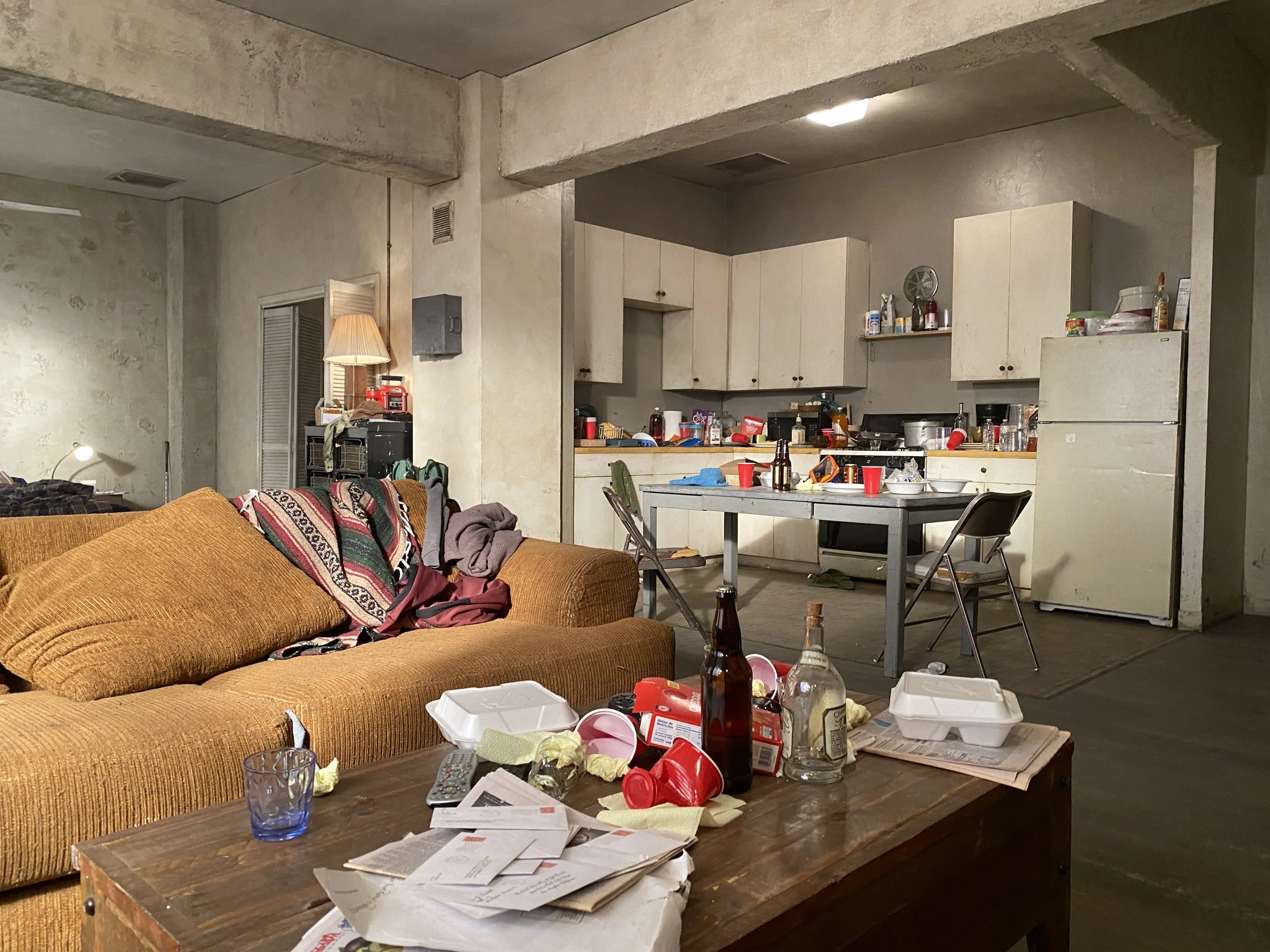  Int. Hammer's Apartment- Stage Build 